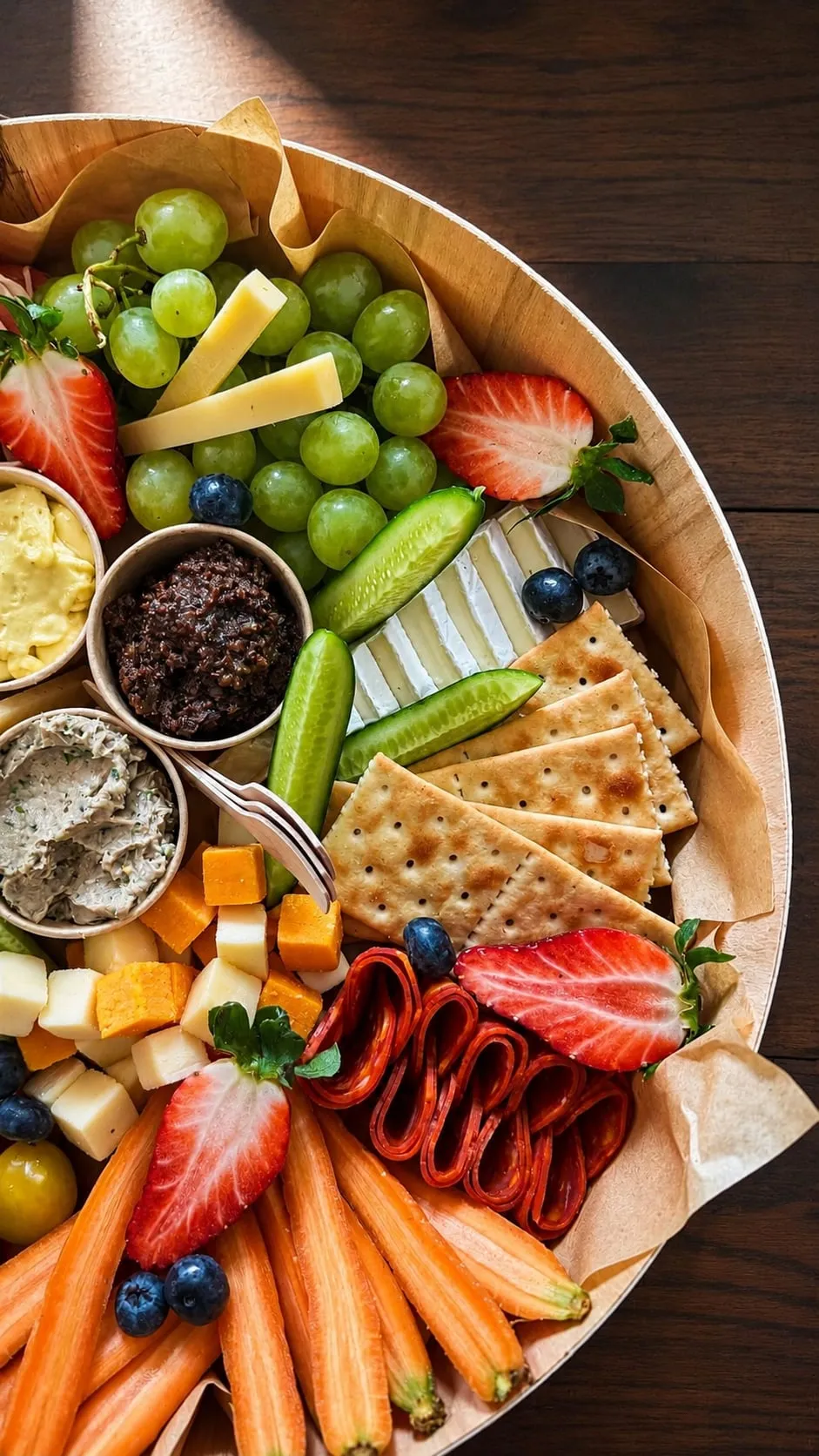Box Apéro Grazing Platter Signature en boîte ronde